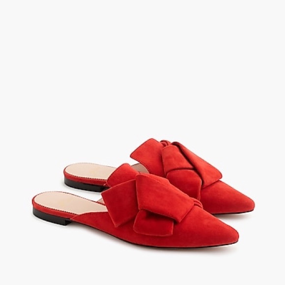 J. Crew Shoes - ❤️$50 TODAY ONLY!❤️NWT J.Crew red suede mules